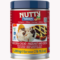 NUTTY NOCCIOLA CACAO 1,2kg - Fabbri 1905 S.p.A.