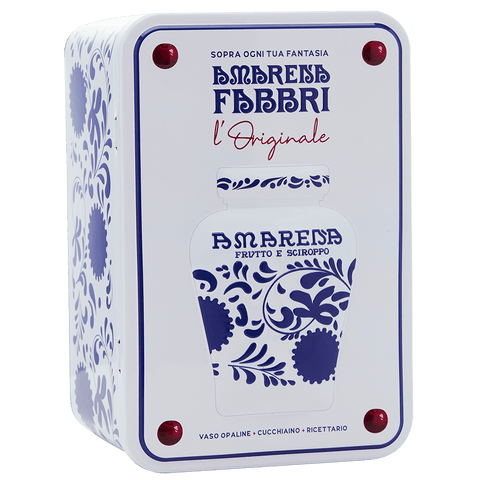 COFANETTO REGALO AMARENA FABBRI E LIBRO DI RICETTE - Fabbri 1905 S.p.A.