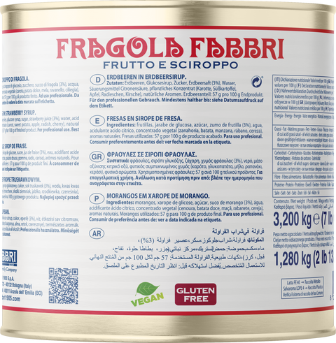 FRAGOLA FABBRI 3,2kg - Fabbri 1905 S.p.A.