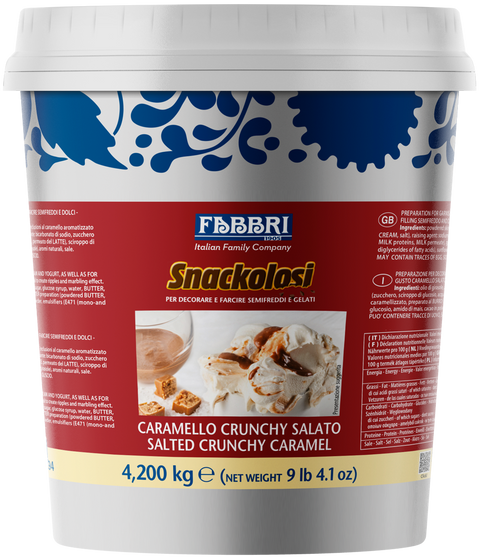 SNACKOLOSI CARAMELLO CRUNCHY SALATO 4,2kg - Fabbri 1905 S.p.A.