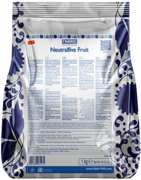 NEUTRALFIVE FRUIT 1kg - Fabbri 1905 S.p.A.