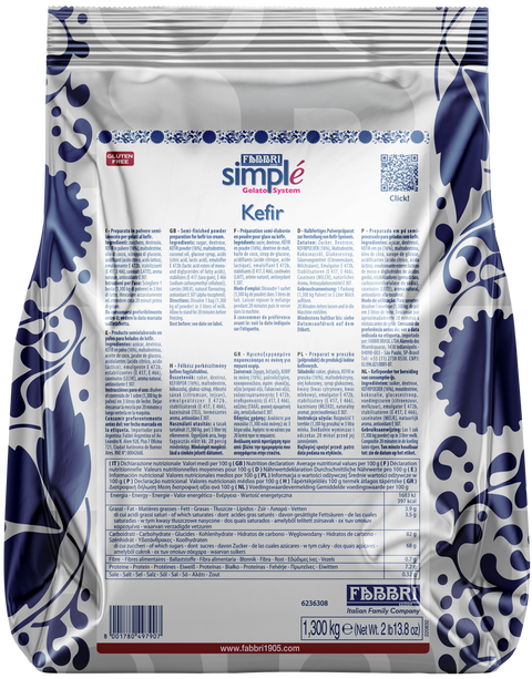 SIMPLÉ KEFIR 1,3kg - Fabbri 1905 S.p.A.