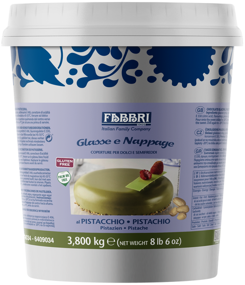 GLASSA AL PISTACCHIO 3,8KG - Fabbri 1905 S.p.A.