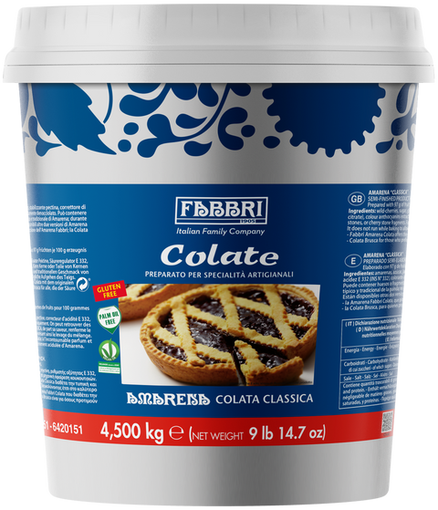 COLATA AMARENA FABBRI CLASSICA 4,5KG - Fabbri 1905 S.p.A.