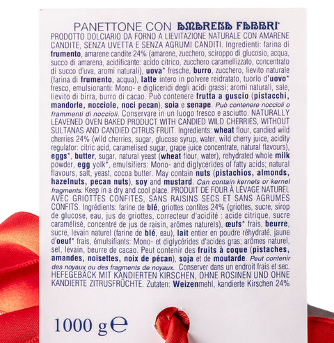 PANETTONE CUOR DI AMARENA FABBRI 500g