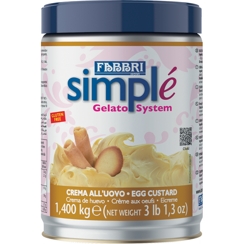 SIMPLÉ CREMA ALL'UOVO 1,4kg - Fabbri 1905 S.p.A.