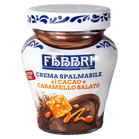 CREMA SPALMABILE CACAO E CARAMELLO SALATO 200g - Fabbri 1905 S.p.A.