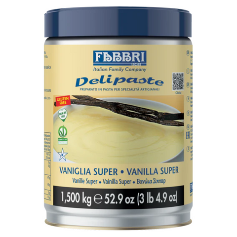 DELIPASTE VANIGLIA SUPER 1,5KG - Fabbri 1905 S.p.A.