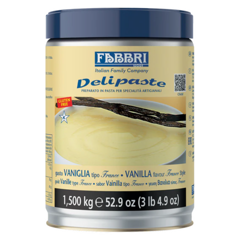 DELIPASTE VANIGLIA TIPO FRANCIA 1,5kg - Fabbri 1905 S.p.A.