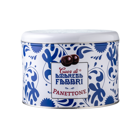 PANETTONE CON AMARENA FABBRI IN LATTA DECORATA 500g - Fabbri 1905 S.p.A.