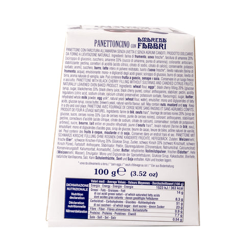 Panettoncino Cuor di Amarena Fabbri 100g (12 pezzi)