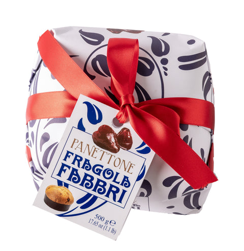 PANETTONE CON FRAGOLA FABBRI 500G