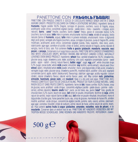 PANETTONE CON FRAGOLA FABBRI 500G