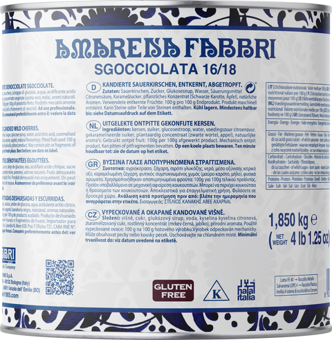 AMARENA FABBRI SGOCCIOLATA INTERA 1,85kg