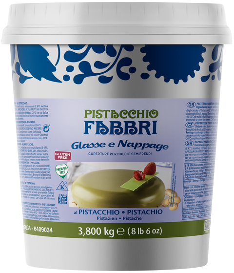 Glassa al Pistacchio Fabbri 3,8kg