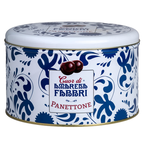 Panettone con Amarena Fabbri in latta 750g