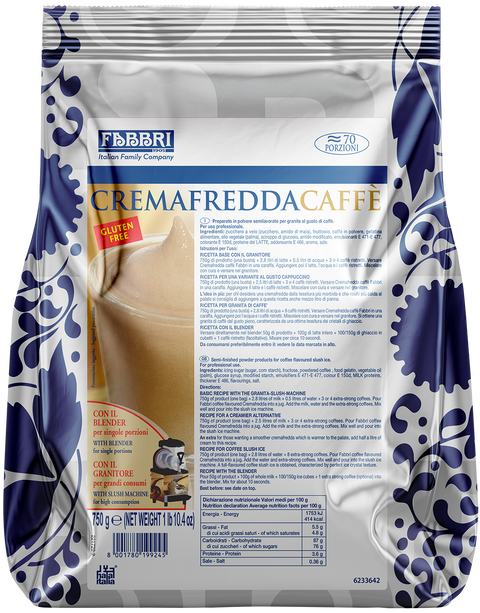 Confezione CREMA-FREDDA-CAFFE 750g - Fabbri 1905 S.p.a.