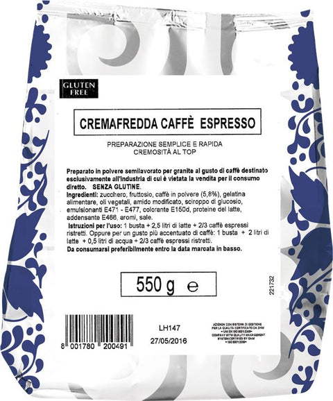Confezione Crema Fredda al caffè Fabbri 1905 550g