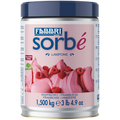 Confezione lattina sorbé lampone
