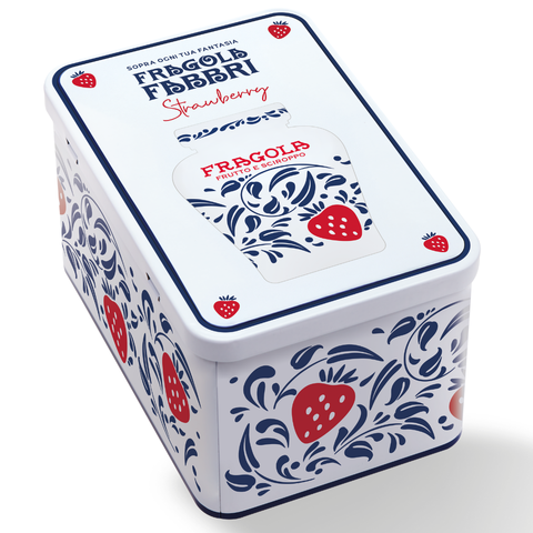 Latta Fragola Fabbri 600g con cucchiaino e ricettario
