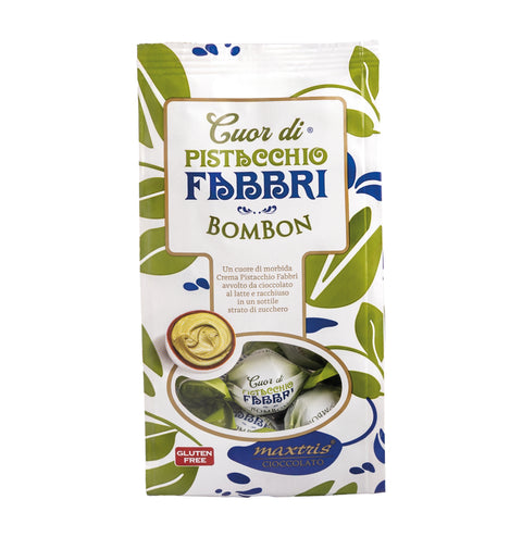Sacchetto Bombon Cuor di Pistacchio Fabbri fronte