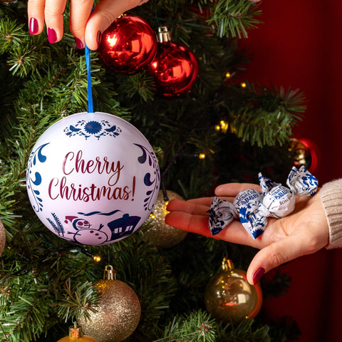 Palla di Natale con Bombon 150g