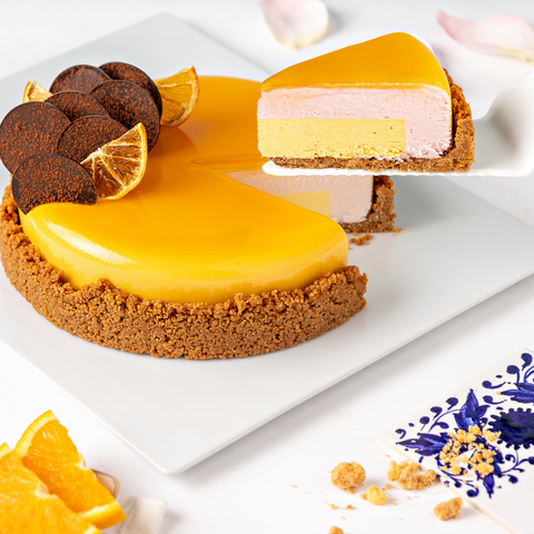 Torta Semifreddo creata con Selen Senza Lattosio - Fabbri 1905 S.p.a.