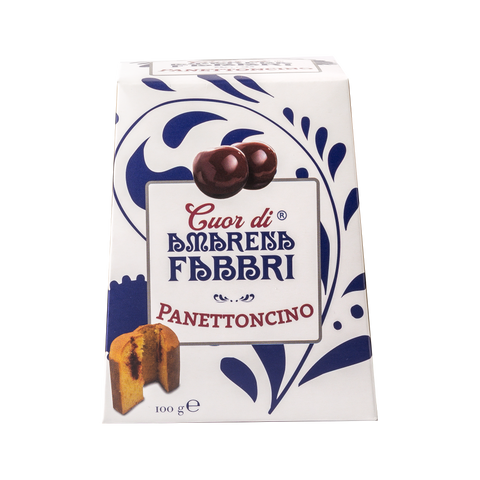 Panettoncino Cuor di Amarena Fabbri 100g (12 pezzi)